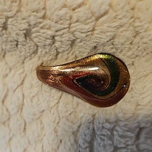 #0029 Murano Blown Glass necklace pendant